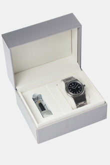 AmalfiGold Polished Watch - Black