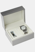 AmalfiGold Polished Watch - White