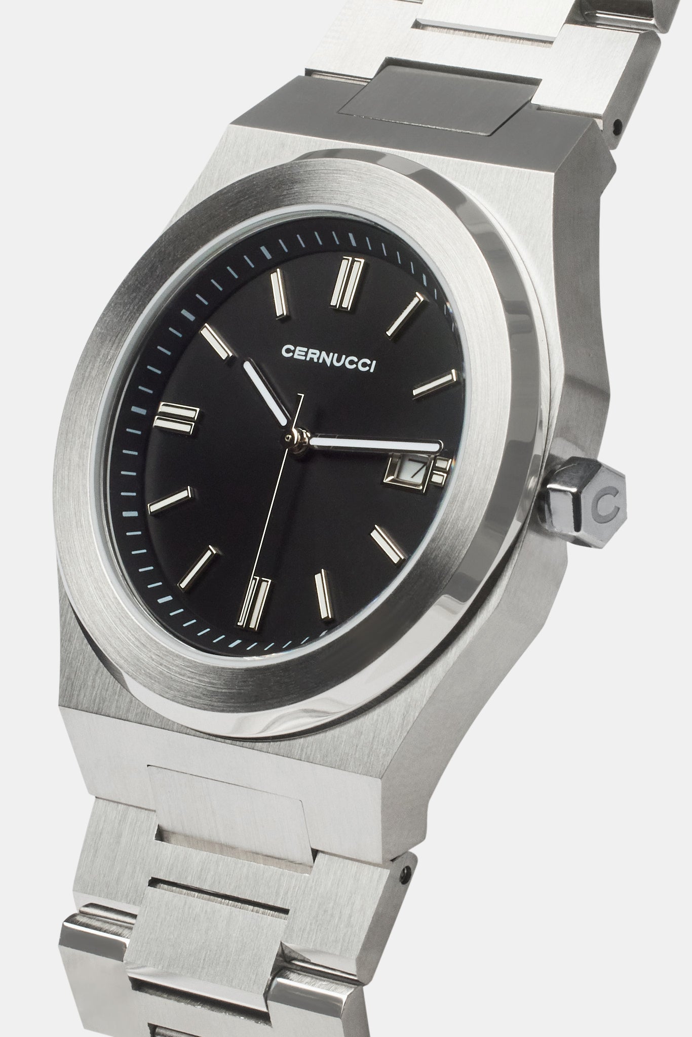 AmalfiGold Polished Watch - Black