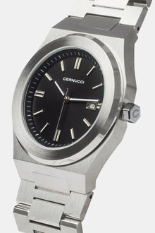 AmalfiGold Polished Watch - Black