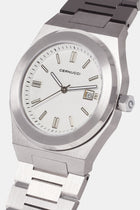 AmalfiGold Polished Watch - White