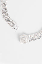 7mm Polished And Iced Figaro Bracelet