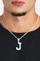 Iced J Pendant