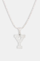 Iced Y Pendant