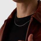 Round Box Chain (Silver) 3mm