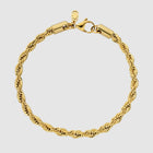 Rope Bracelet (Gold) 5mm