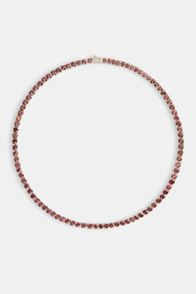 5mm Tennis Chain - Dusky Pink