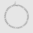 Figaro Bracelet (Silver) 5mm