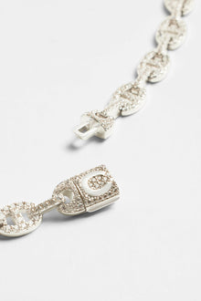 8mm Iced CZ Coffee Bean Chain