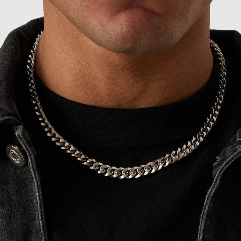Cuban 8mm Set (Silver)