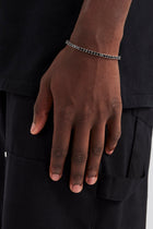3mm CZ Tennis Bracelet - Black