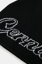 AmalfiGold Intarsia Beanie Hat - Black