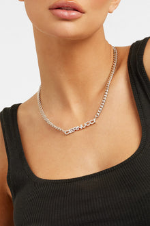 Iced AmalfiGold Branded Curb Chain