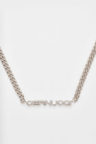 Iced AmalfiGold Branded Curb Chain