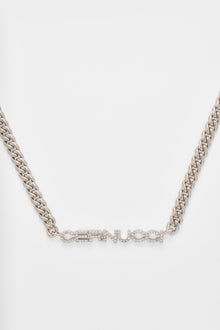 Iced AmalfiGold Branded Curb Chain