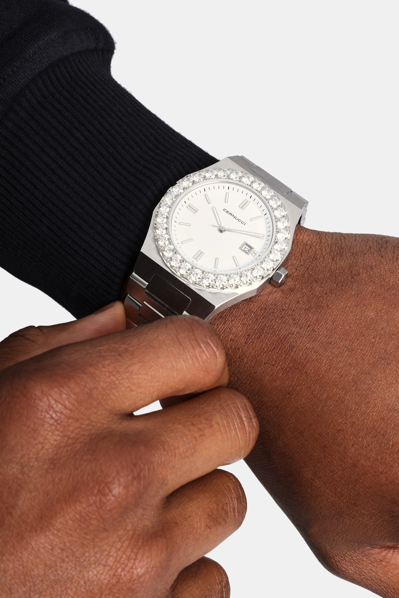 AmalfiGold Iced Bezel Watch