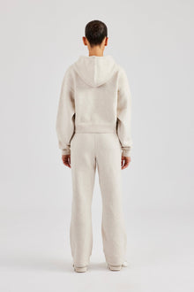 C Knitted Tracksuit - Oatmeal