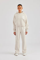 C Knitted Tracksuit - Oatmeal