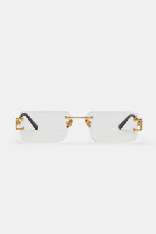 Metal Rectangle Lense Sunglasses