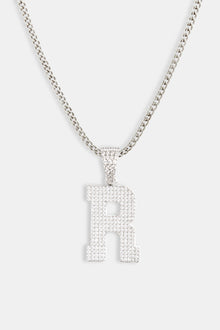 Iced R Pendant