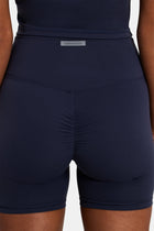 Ruched Cycling Short - Navy