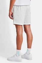 AmalfiGold Repeat Logo Mesh Short - Light Blue