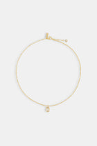 Iced Bezel Necklace - 10mm