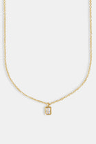 Iced Bezel Necklace - 10mm