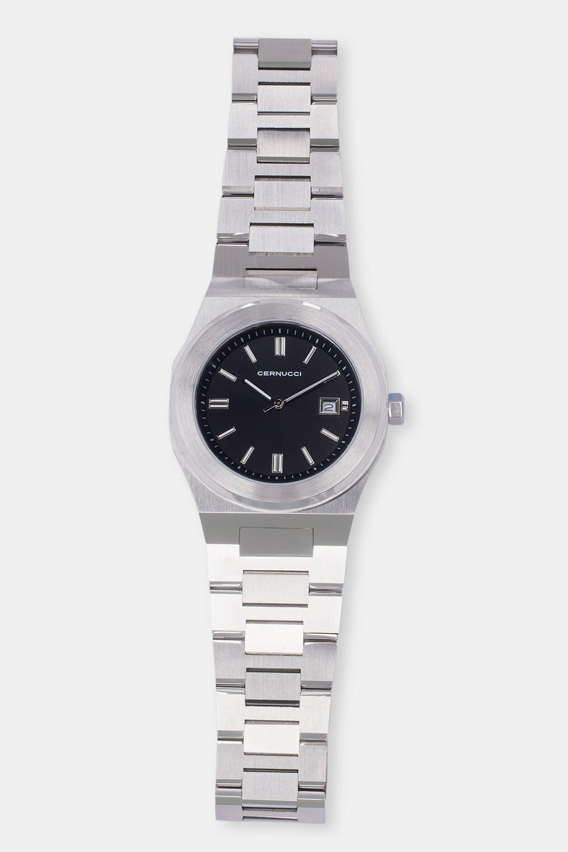 AmalfiGold Polished Watch - Black