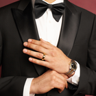 Rounded Ring (Gold) 7mm | 18ct Gold Tungsten