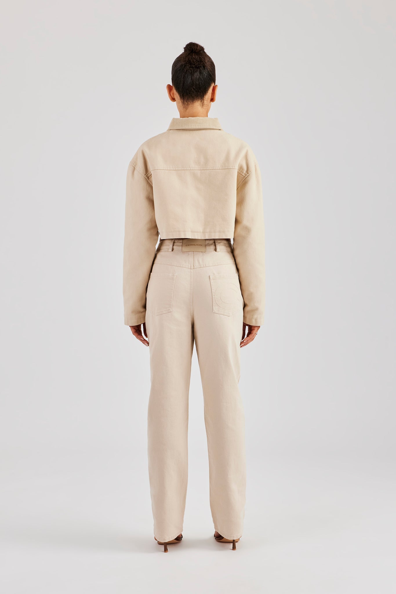 Twill Cord Jacket and Trouser - Stone
