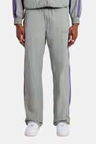 AmalfiGold Panelled Nylon Straight Leg Trouser - Charcoal