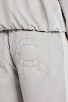 AmalfiGold Panelled Nylon Track Jacket & Short Set - Stone