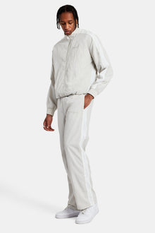 AmalfiGold Panelled Nylon Tracksuit - Stone