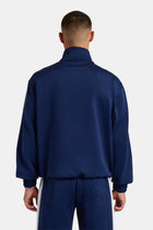 Contrast Panel Track Jacket - Navy