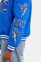 Bullets From Above Badge Bomber - Cobalt