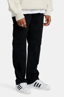 AmalfiGold Colectivo Varsity Cargo Trousers - Black