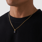 Sapphire Stone Pendant (Gold)