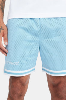 AmalfiGold Mesh Short - Blue