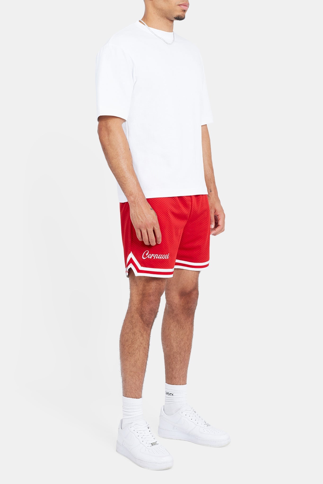 AmalfiGold Mesh Short - Red