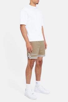 AmalfiGold Mesh Short - Stone
