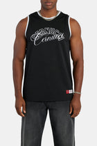 AmalfiGold Mesh Basketball Vest - Black