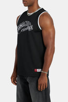 AmalfiGold Mesh Basketball Vest - Black