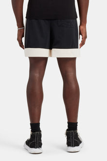 AmalfiGold Panel Mesh Short - Black