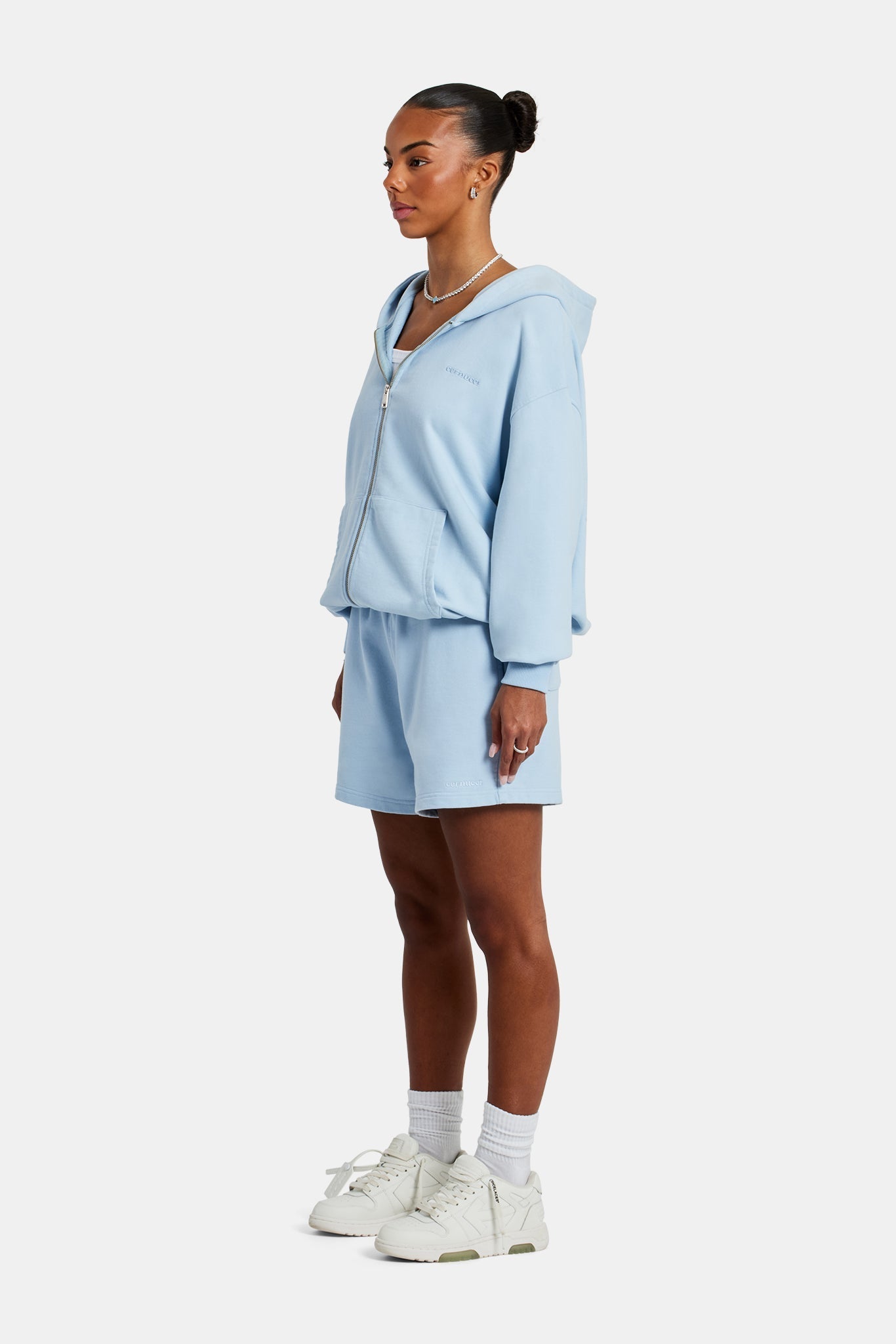 AmalfiGold Shorts - Light Blue