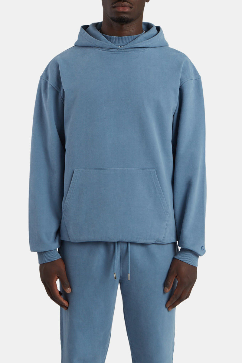 Oversized Hoodie - Steel Blue