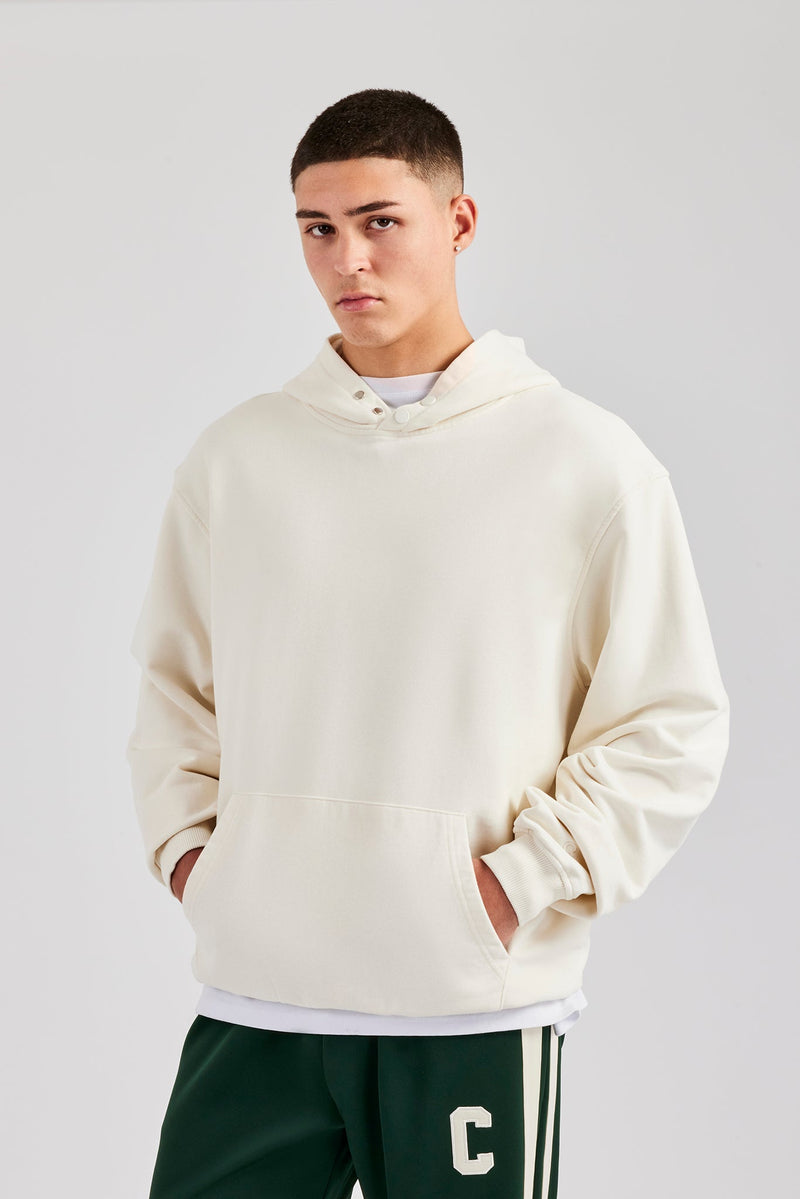 AmalfiGold Hoodie - Ecru
