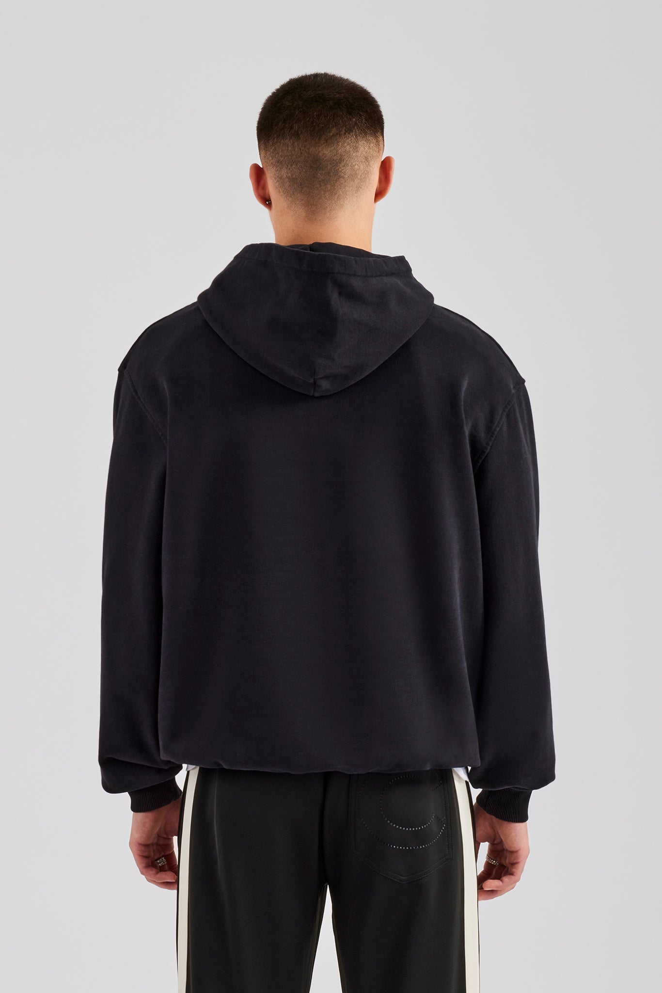 AmalfiGold Hoodie - Washed Black