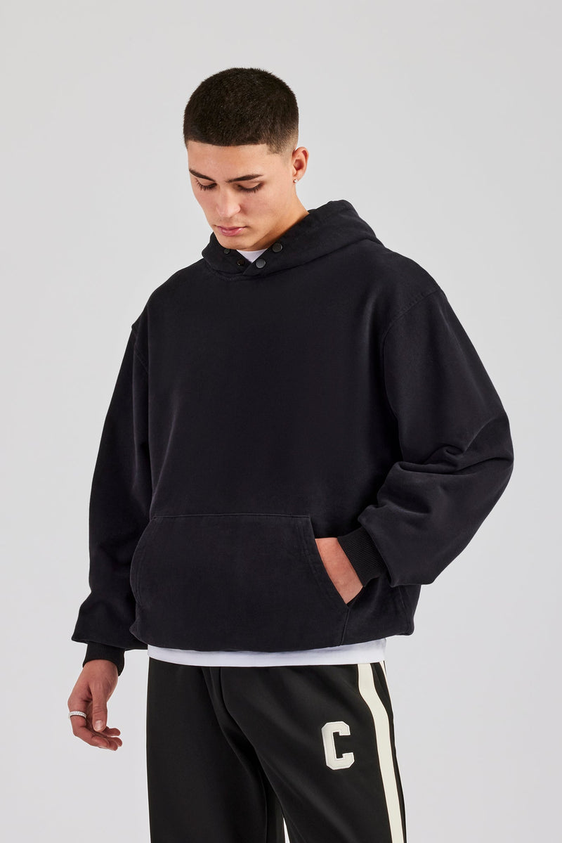 AmalfiGold Hoodie - Washed Black