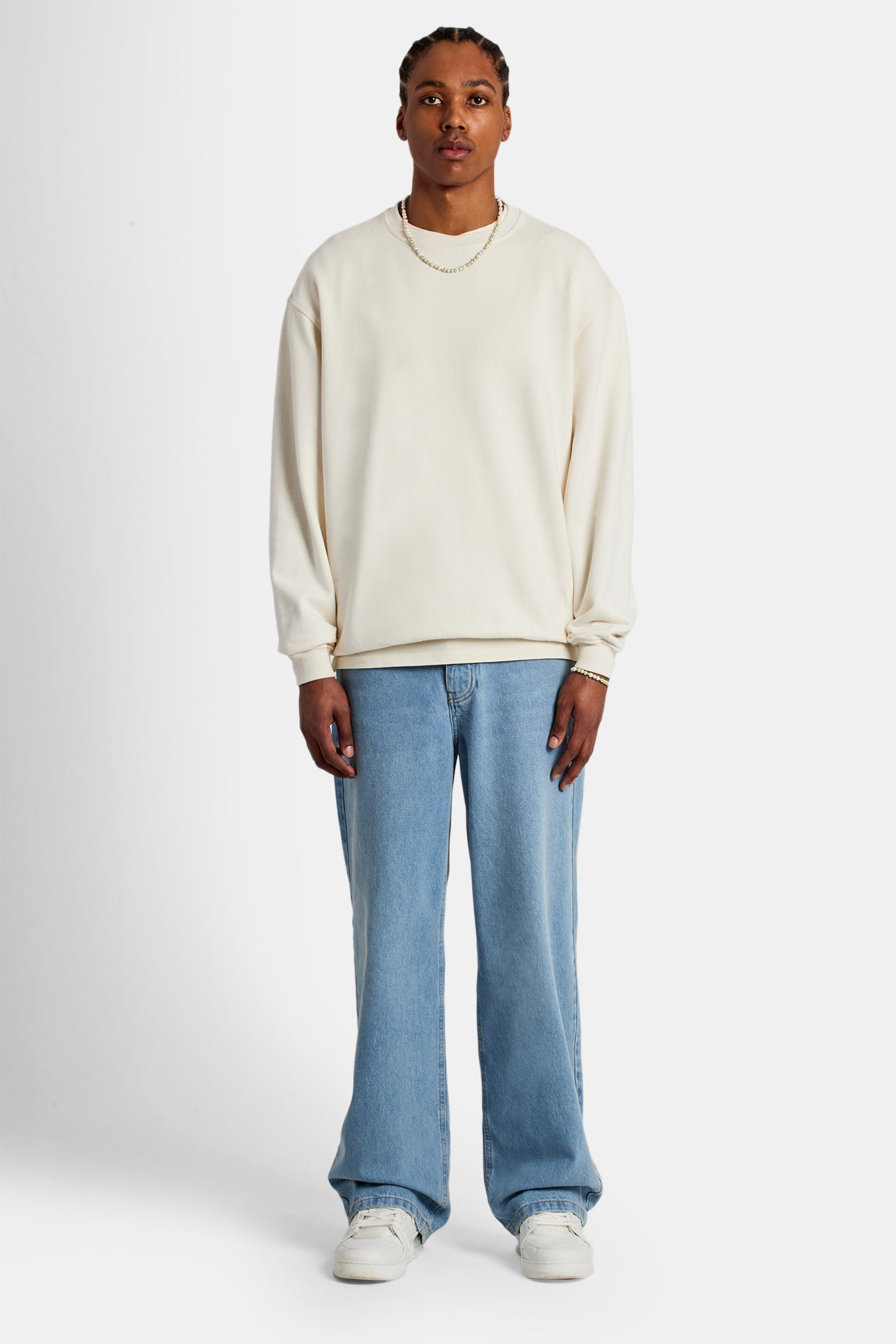 AmalfiGold Sweatshirt - Ecru